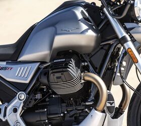 ORIGINAL BLACK HEATED KNOBS GUZZI V85 TT MOTORCYCLE SPECIFICATIONS  (2S001325)