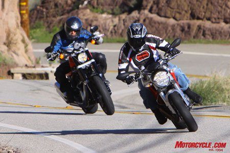 Church of MO: Ducati Monster 1100 Vs Harley-Davidson XR1200