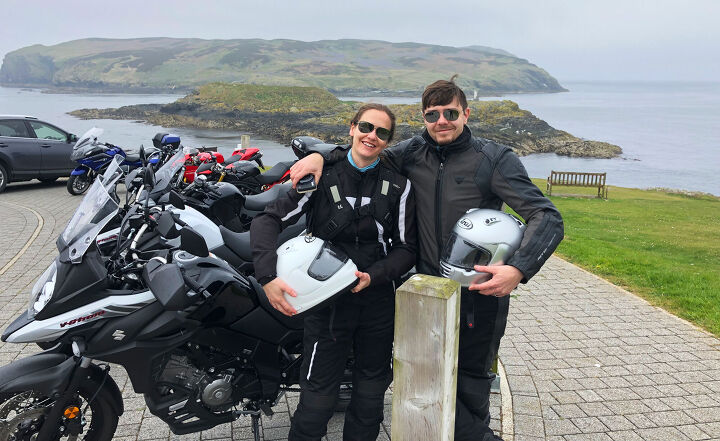 out and about at the isle of man tt 2019, The Meeders A tenth anniversary bucket list trip by the young couple from PA