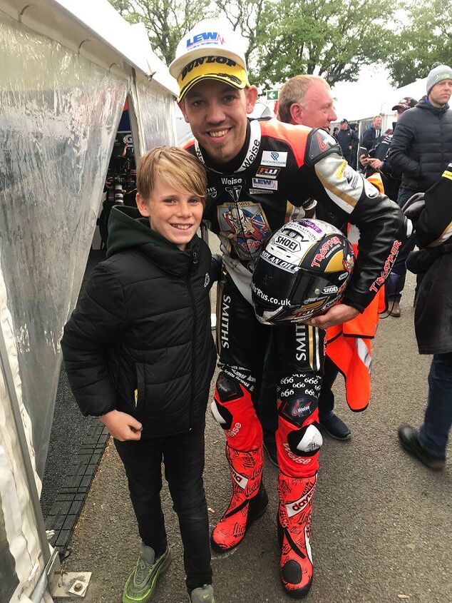 isle of man tt 2019 wrap up, Meeting your heroes at the TT is a real possibility as Jacob Lowe can attest to