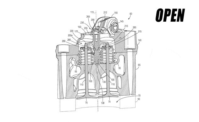 patent filing reveals new harley davidson pushrod engine design