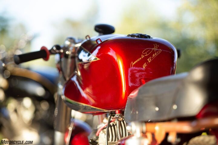 moto doffo wine makers and motorcycle racers, A 1958 Ducati Elite lovingly restored by Marcelo in his lovingly restored barn schoolhouse in his lovingly created winery that s a lot of love