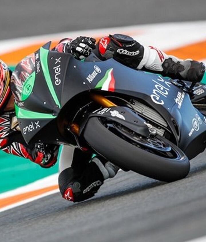 Testing a MotoE Racer: The Energica Ego Corsa