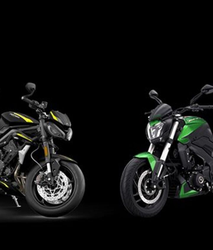 Triumph and Bajaj to Build 200-750cc Models Together