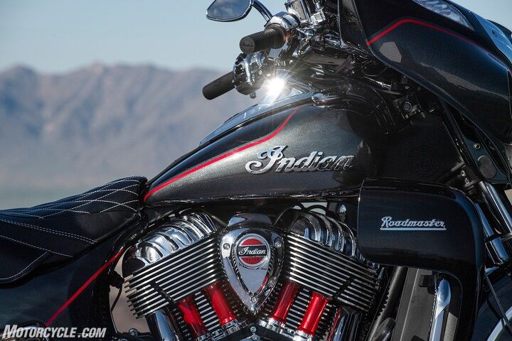 the 2020 indian roadmaster elite gets more power better audio and custom paint
