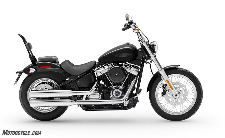 5 things you need to know about the 2020 harley davidson softail standard, Day Tripper Custom Package 1 049 95 Here s where you get your pillion on The package also includes forward controls for the rider and a nifty black leather Swingarm Bag
