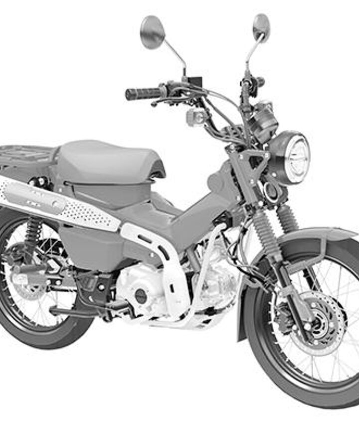 2021 Honda CT125 Production Model Revealed in Design Filings
