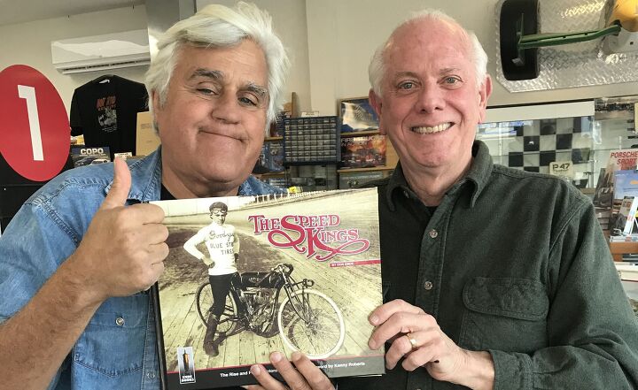 don emde on creating i the speed kings i, The Speed Kings Jay Leno approved With Don Emde at a book signing