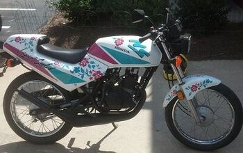 Readers' Rides: 1990 Honda NS144F Part II:  Fate, Flowers, and Fifties
