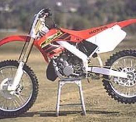 church of mo y2k 250 motocross shootout, Every part of the Honda said quality