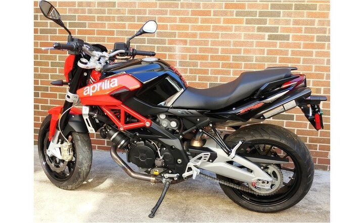 readers rides 2012 aprilia shiver 750 the next italian love affair, Dean s new love all polished up and ready to ride