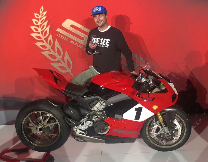 is now the time to buy a new motorcycle, Ryan Burns who sees the glass as refillable at the Fogarty Replica s Pebble Beach coming out party might be able to swing the payments but probably not the insurance Think of 1 9 financing as practically an open bar