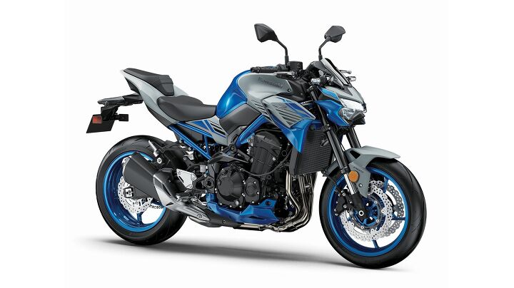 2020 kawasaki z900 abs first ride review, It s nice Kawasaki doesn t make you go green if you don t wanna but the blue one will cost you an extra 300 I miss the green stripes on the other wheels