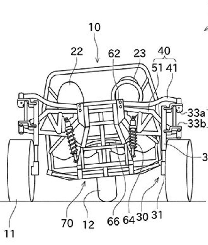 Kawasaki is Developing a Slingshot Competitor That Leans