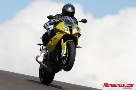 church of mo 2010 bmw s1000rr review, With the most powerful engine in its class this is a pose the S1000RR frequently makes