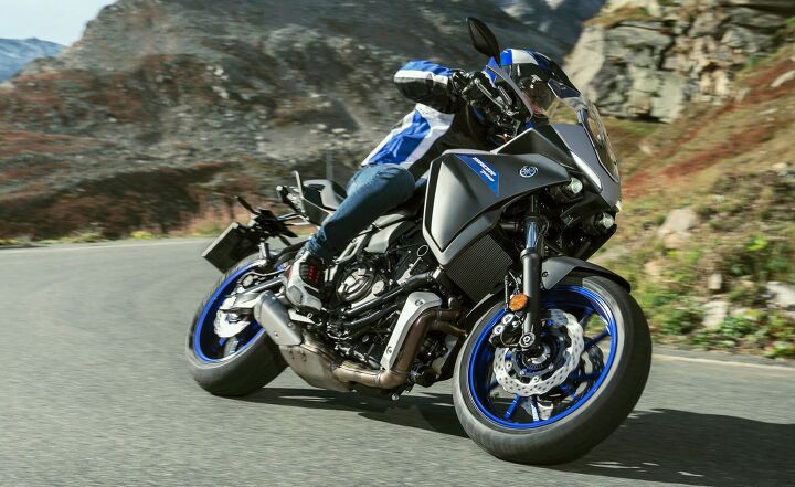 2021 yamaha mt 09 getting larger engine to meet euro 5 standards, The Tracer 700 which unfortunately isn t offered in the U S was the first Yamaha to adopt a Euro 5 compliant version of the MT 07 s 689cc engine The engine updates should trickle down to the MT 07 and its derivatives like the XSR700 and T n r 700
