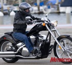 church of mo 2010 honda fury review, Ergonomics fit a variety of riders providing a nice perch to do some profiling