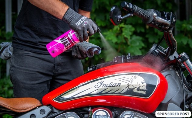 How To Clean and Protect Your Motorcycle Without a Drop of Water