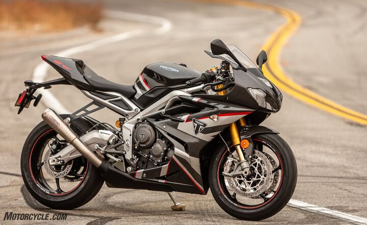 2020 triumph daytona moto2 765 review, Triumph s Daytona Moto2 765 is the successor to the previous 675 more people should be excited about It s too bad it s being produced in such limited numbers