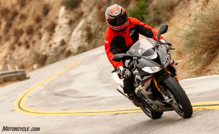 2020 triumph daytona moto2 765 review, Generally not a fan of sportbikes on the street mainly because of this riding position However if you insist the Daytona 765 is relatively comfortable