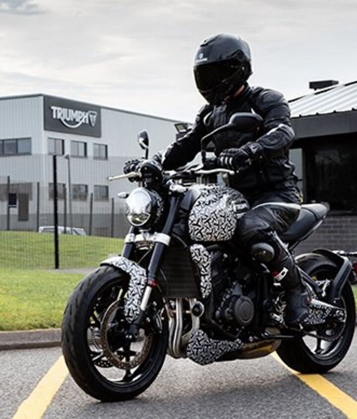 2021 Triumph Trident Begins Final Testing