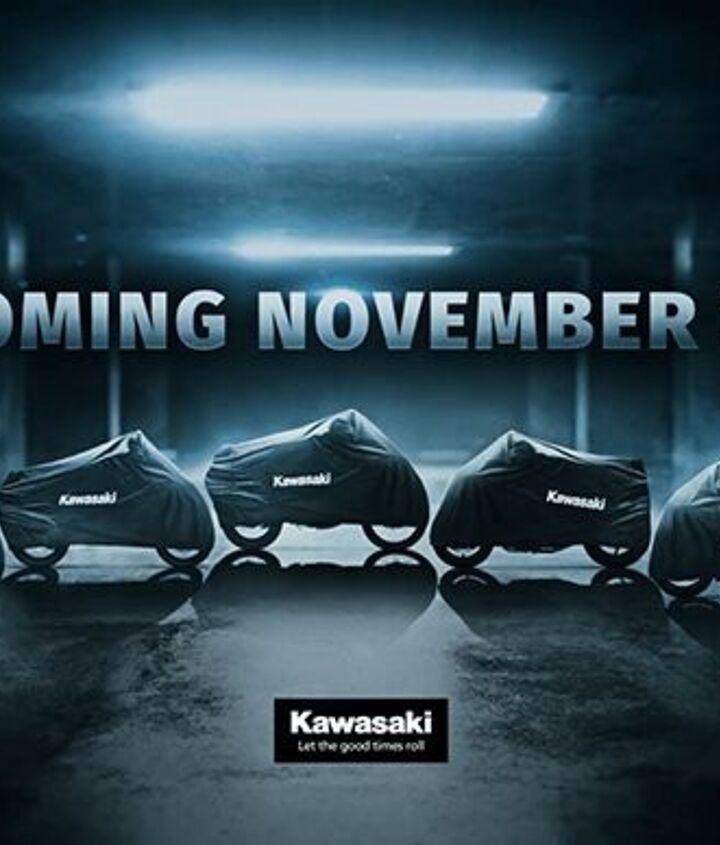 Kawasaki to Reveal Six New Models on Nov. 23