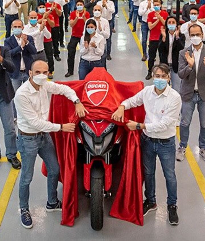 2021 Ducati Multistrada V4 Begins Production With Bosch Radar System