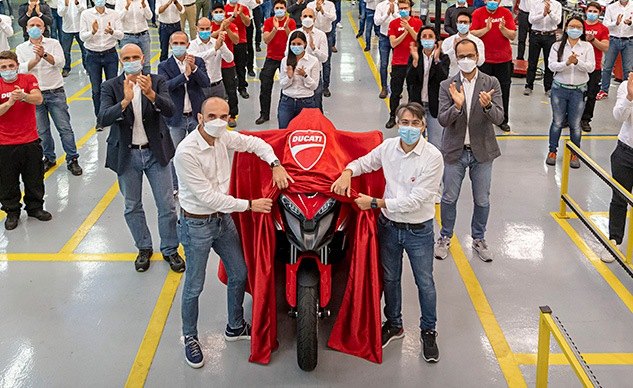 2021 Ducati Multistrada V4 Begins Production With Bosch Radar System