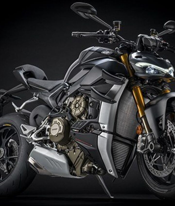 2021 Ducati Streetfighter V4 Gets Euro 5 Update and Dark Stealth Color
