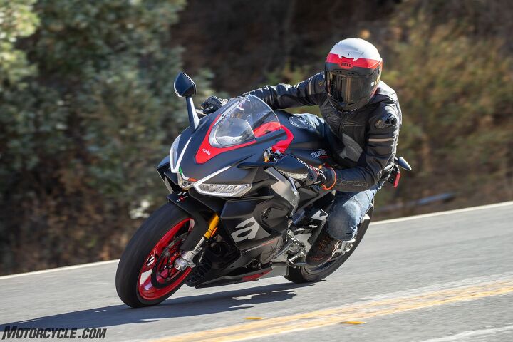 2021 aprilia rs660 review first ride, Proof that good fun does come in small packages