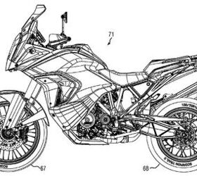 2021 KTM 1290 Super Adventure Revealed in Patent Filings