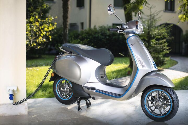 piaggio s esr1 trademark filing hints at an electric aprilia scooter, The Vespa Elettrica