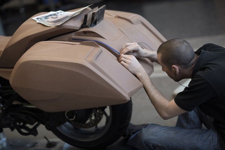 the clay modeler bringing motorcycle designs to life part 2, The hard truth about corporations Deadlines have to be met No matter what Photo BMW