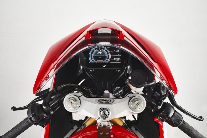 mv agusta updates the superveloce range for 2021, The new cockpit Pretty similar to the old one really