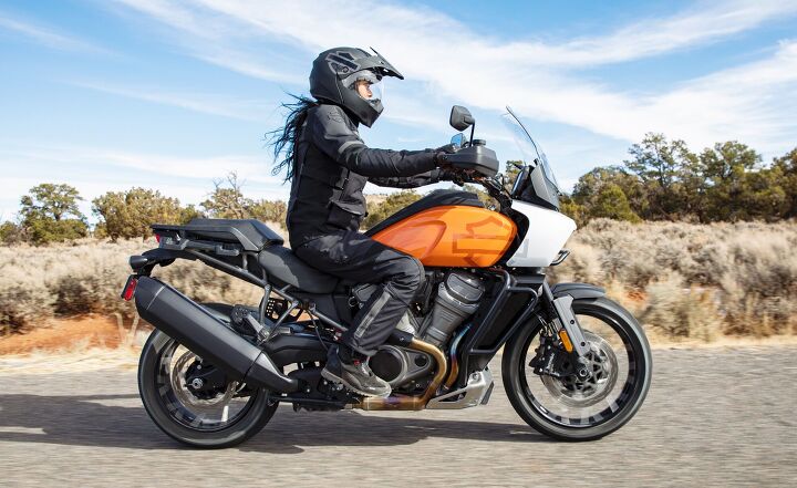 harley davidson records positive q1 2021 but eu tariff threat looms, In Italy the 2021 Harley Davidson Pan America 1250 Special is priced at 18 700 a competitive price compared to say the 18 150 BMW R1250GS A jump in tariffs from 6 to 56 may force Harley Davidson to raise its prices in Europe to a much less competitive level