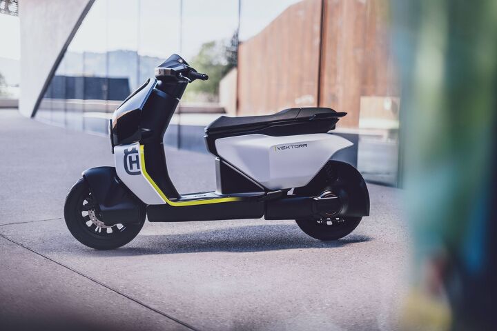 husqvarna reveals vektorr concept electric scooter