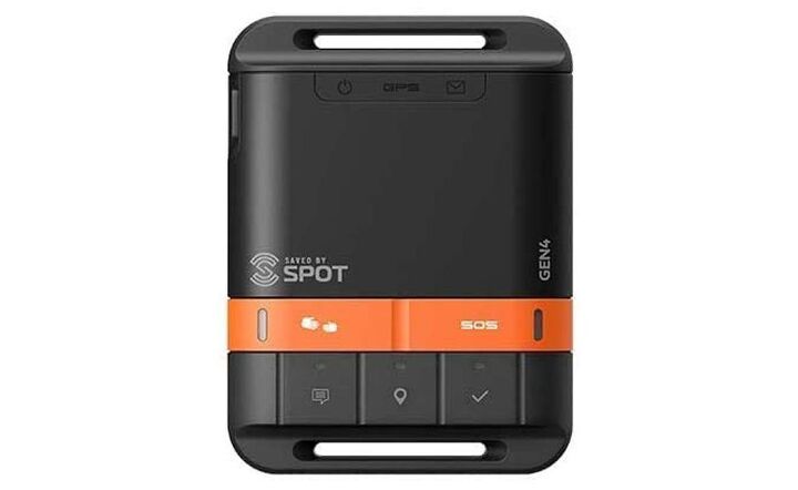 five steps to prepare for your first iron butt, The Spot Gen4 tracker