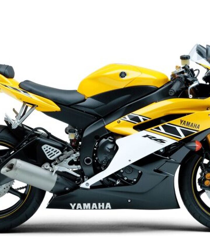 2022 yamaha yzf r7 review first ride, The 2006 Yamaha YZF R6 in case you forgot Internally the list of differences between this bike and the final version in 2020 isn t that much