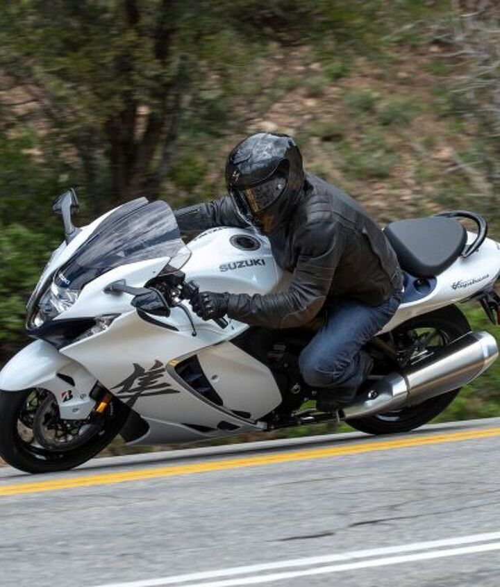 2022 suzuki hayabusa review first ride, It s ridiculous how good this bike works on the roads with its silky strong mid range and sporty but comfortable ergos