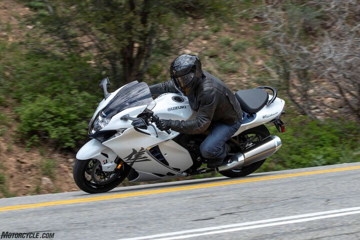 2022 suzuki hayabusa review first ride, It s ridiculous how good this bike works on the roads with its silky strong mid range and sporty but comfortable ergos