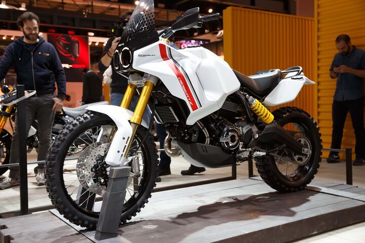 desertx adventure bike headlines ducati s 2022 new model premieres, The Ducati Scrambler DesertX concept