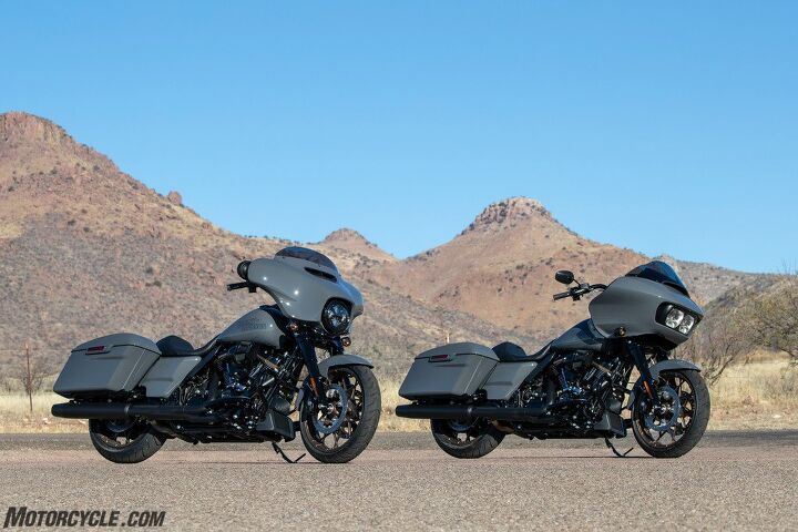 2022 harley davidson road glide st and street glide st first ride