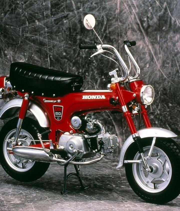2023 honda st125 dax announced for europe, The original 1969 Honda ST50 Dax