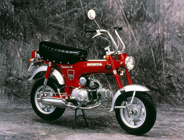 2023 honda st125 dax announced for europe, The original 1969 Honda ST50 Dax