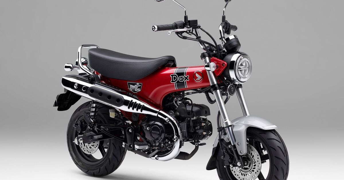 St125 2023 Honda ST125 Dax Announced for Europe | Motorcycle.com