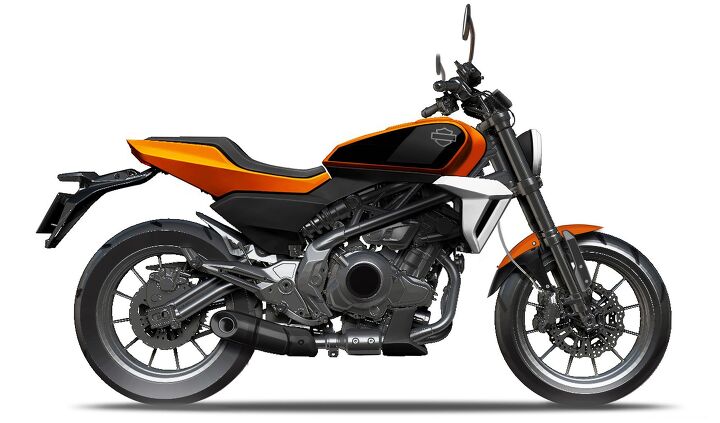 qianjiang built 353cc harley davidson inches closer to production, Harley Davidson first showed renderings of its small displacement model in 2019