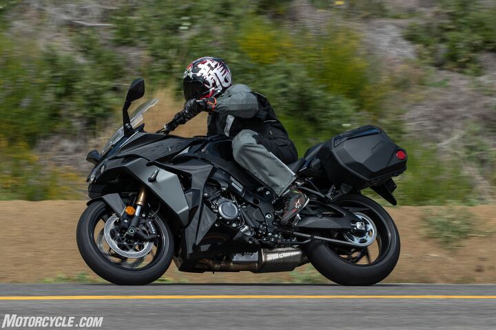 2022 suzuki gsx s1000gt review first ride, Could a Suzuki win Best Sport Touring bike of the year honors Maybe It s definitely in the running