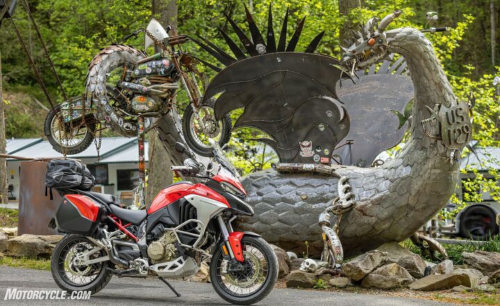mo touring 2021 ducati multistrada v4s, Not today Dragon Not today