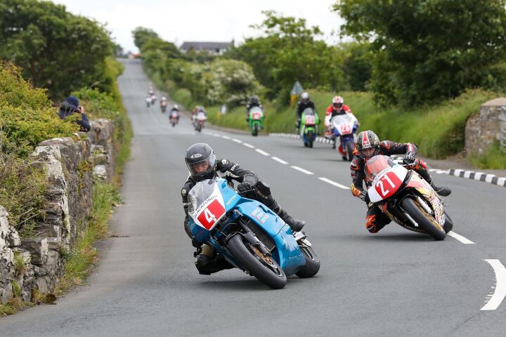 out and about at the isle of man tt 2022 part 1, Scene from the Blackford s Pre TT Classic races in Castletown