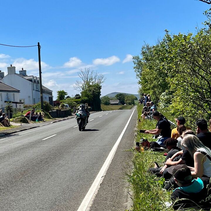 out and about at the isle of man tt 2022 part 2, Up close at Cronk y Voddy Video to follow